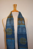 SB Collection Blue & Gold Silk Diaguita Inspiration 4