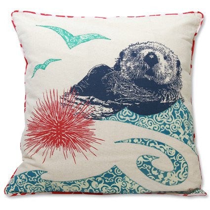 Pillow Cover - Sea Otter